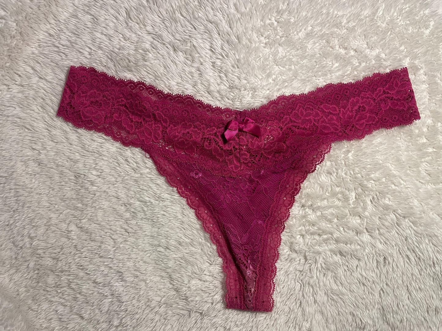 Pinker Tanga - super oft getragen